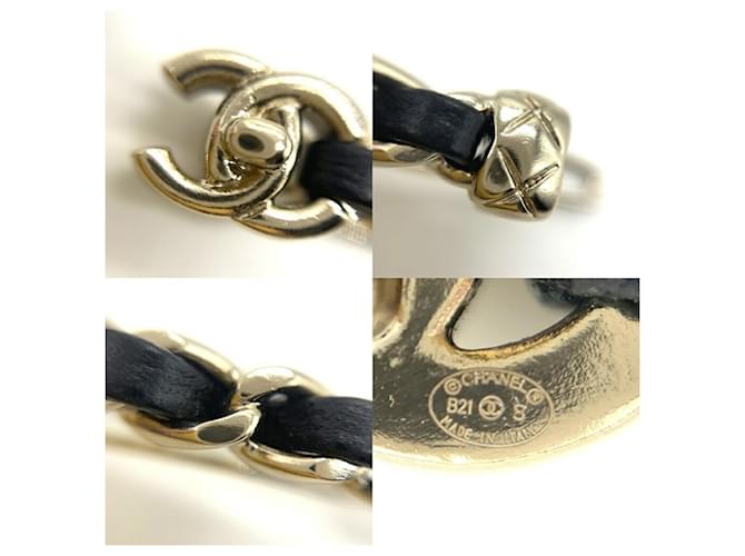 Timeless Fermaglio Turnlock Coco Mark B21S di Chanel Nero - vista 4