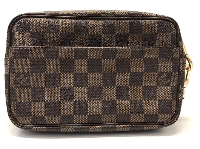 Louis Vuitton Pochette Bi-Macao Clutch Tasche Damier ebene - Ansicht 2