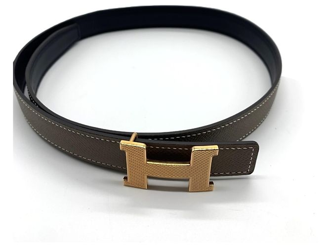 Cinturón H Constance Mini de Hermès Negro - vista 3