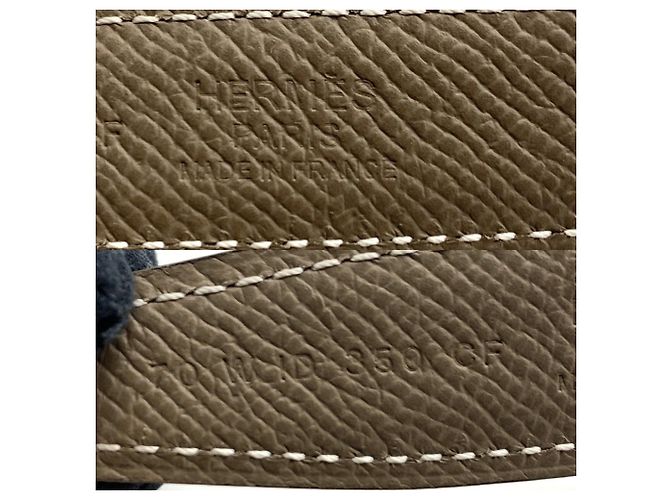 Cinturón H Constance Mini de Hermès Negro - vista 4