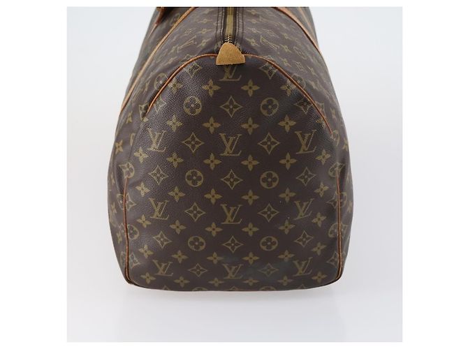 Louis Vuitton Keepall Monogram Canvas 55 Marrone - vista 3