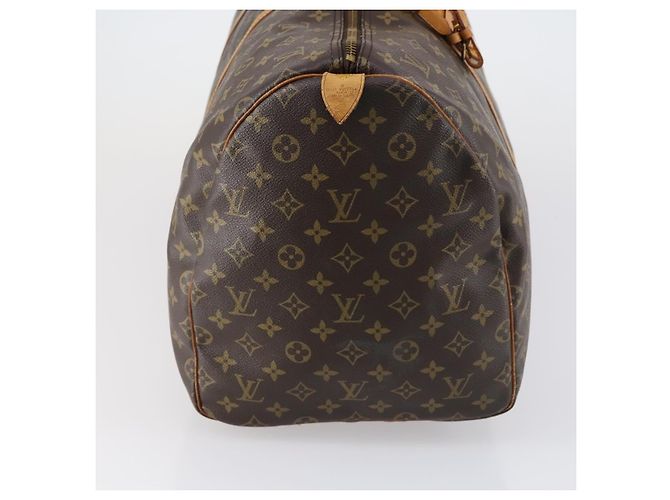 Louis Vuitton Keepall Monogram Canvas 55 Marrone - vista 4