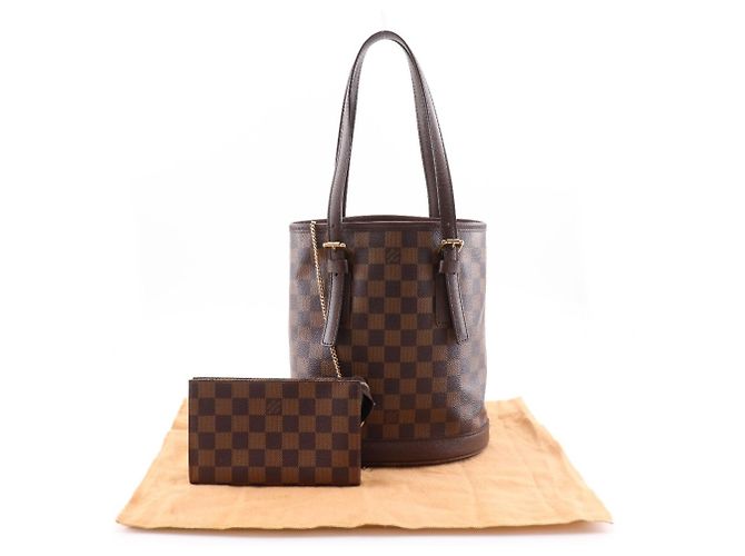 Borsa Tote Mare Louis Vuitton Marrone - vista 17