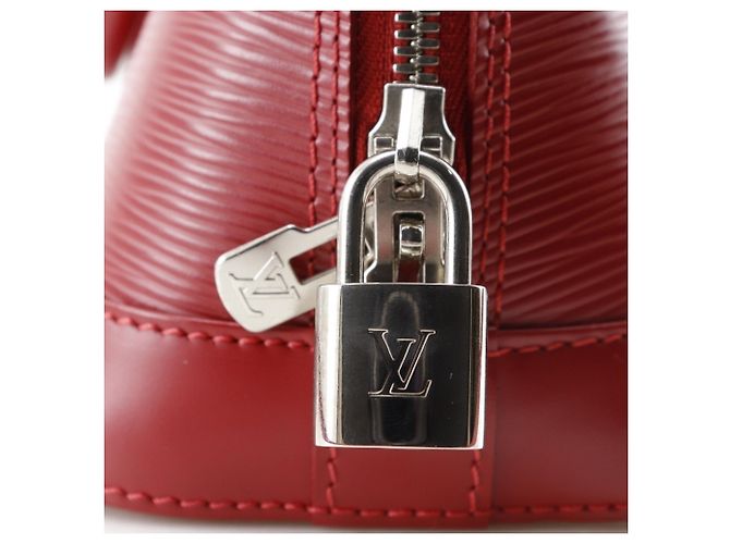 Borsa Alma BB Louis Vuitton Rosso - vista 15