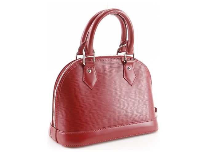 Borsa Alma BB Louis Vuitton Rosso - vista 3