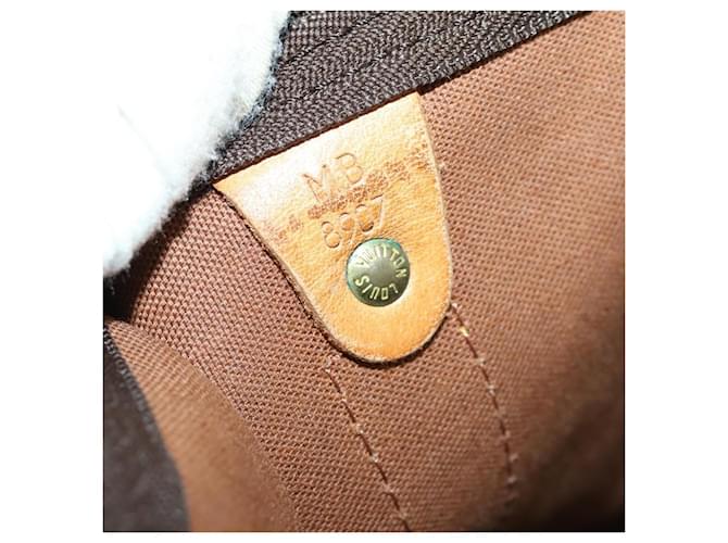 Louis Vuitton Keepall Monogram Canvas 50 Marrone - vista 7