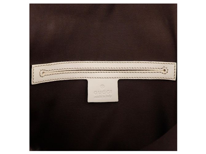 Borsa a Spalla Gucci Beige GG Supreme - vista 10