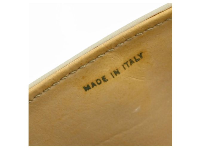 Edge Céline Celine Vintage Leather Weiß - Ansicht 7