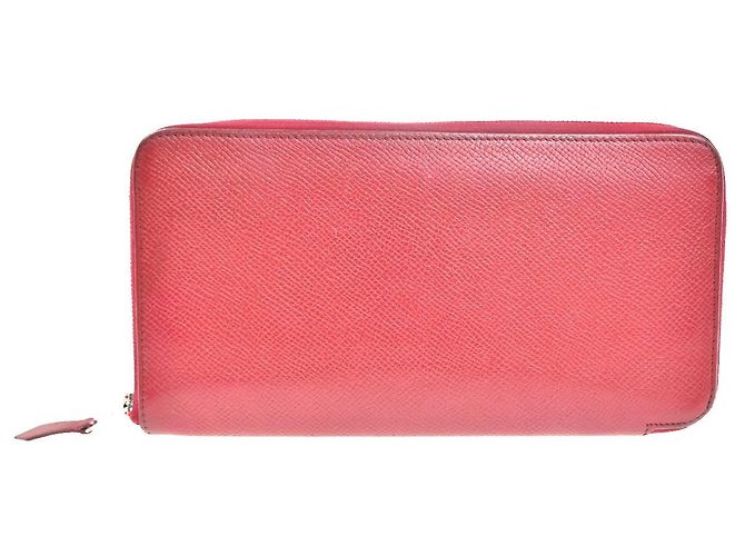 Hermès Hermes Azap Zip Around Epsom Long Rosso - vista 2