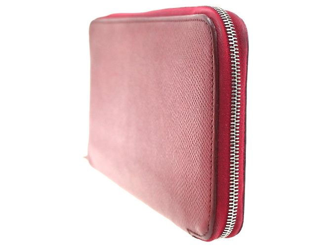 Hermès Hermes Azap Zip Around Epsom Long Rosso - vista 4
