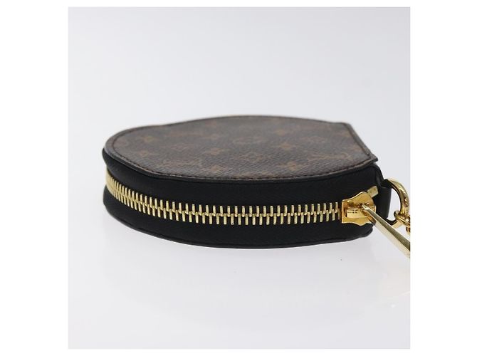 Portafoglio Boite Chapeau Louis Vuitton in tela Monogram Micro Marrone - vista 4