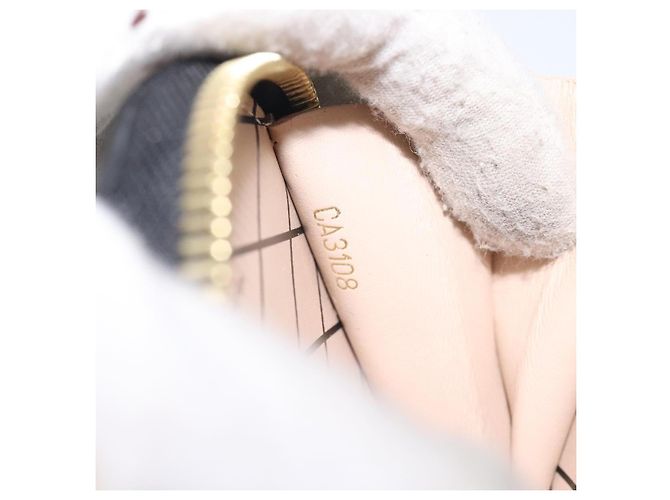 Portafoglio Boite Chapeau Louis Vuitton in tela Monogram Micro Marrone - vista 7