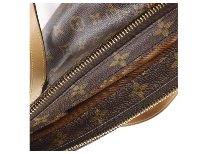 Borsa Tote Cabas Piano Louis Vuitton Marrone Monogramma - vista 15