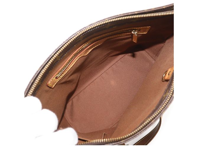 Borsa Tote Cabas Piano Louis Vuitton Marrone Monogramma - vista 6