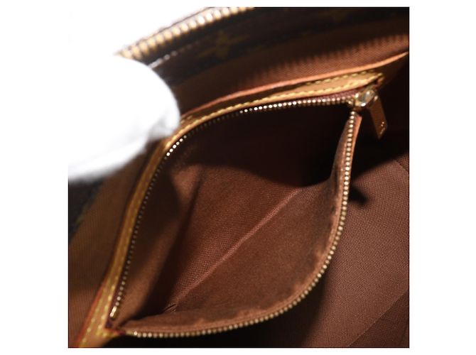 Borsa Tote Cabas Piano Louis Vuitton Marrone Monogramma - vista 7