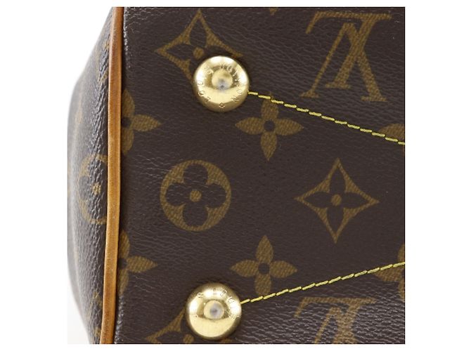 Borsa Louis Vuitton Tivoli PM Marrone Monogramma - vista 11