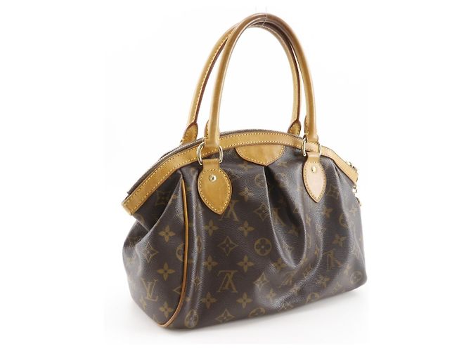 Borsa Louis Vuitton Tivoli PM Marrone Monogramma - vista 3