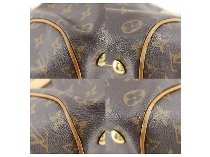 Borsa Louis Vuitton Tivoli PM Marrone Monogramma - vista 4