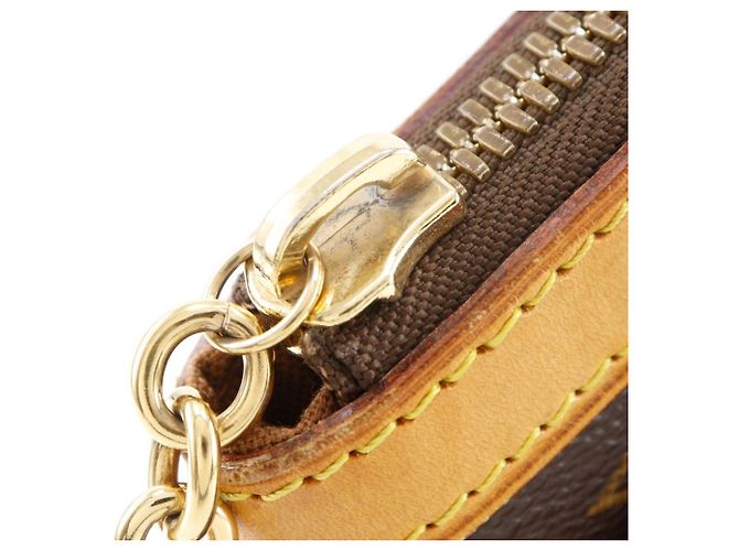 Borsa Louis Vuitton Tivoli PM Marrone Monogramma - vista 8