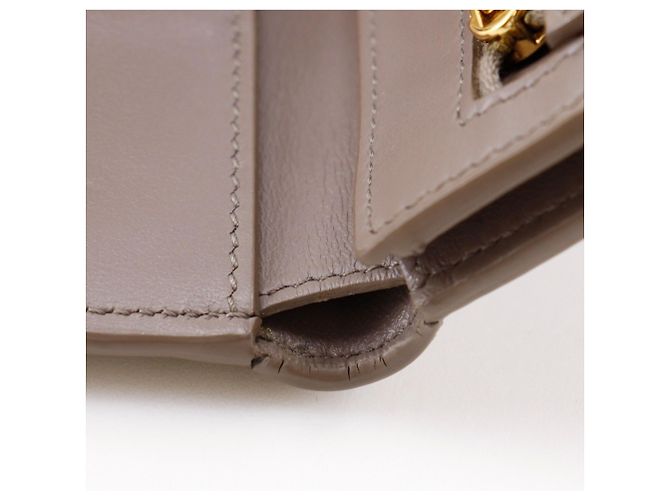 Céline Celine Medium Strap Wallet Grey - view 16
