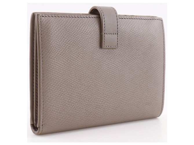 Céline Celine Medium Strap Wallet Grey - view 3