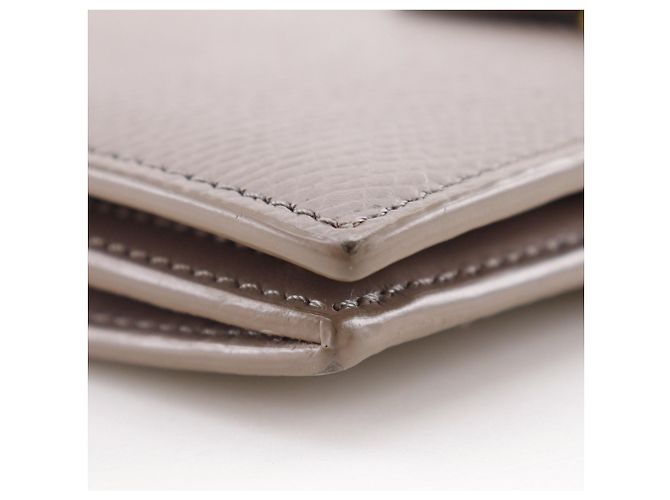 Céline Celine Medium Strap Wallet Grey - view 7