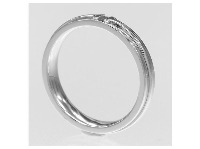 Anello stretto Tiffany & Co. in oro bianco 18K Argento - vista 3