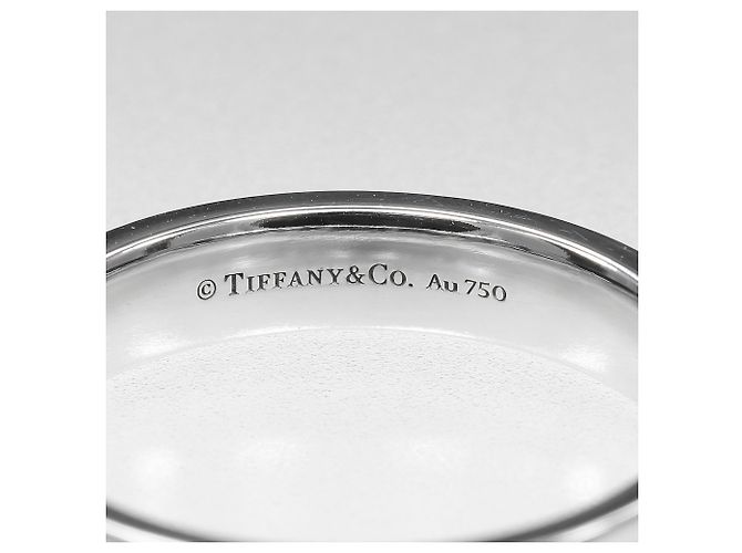 Anello stretto Tiffany & Co. in oro bianco 18K Argento - vista 4