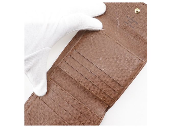Billetera bi-fold Monogram Louis Vuitton Castaño Monograma - vista 10