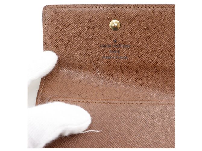 Billetera bi-fold Monogram Louis Vuitton Castaño Monograma - vista 12