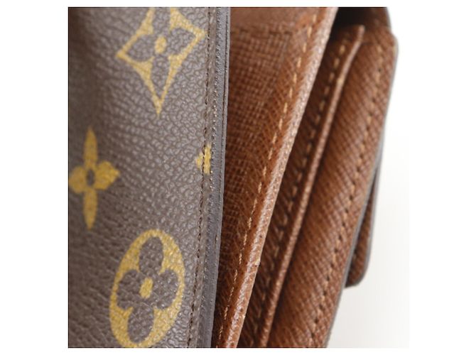Billetera bi-fold Monogram Louis Vuitton Castaño Monograma - vista 17