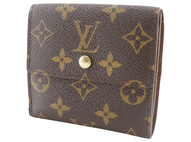 Billetera bi-fold Monogram Louis Vuitton Castaño Monograma - vista 2
