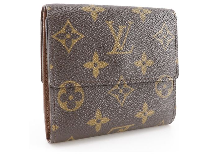 Billetera bi-fold Monogram Louis Vuitton Castaño Monograma - vista 3