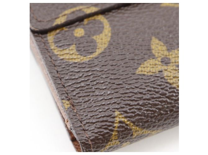 Billetera bi-fold Monogram Louis Vuitton Castaño Monograma - vista 4