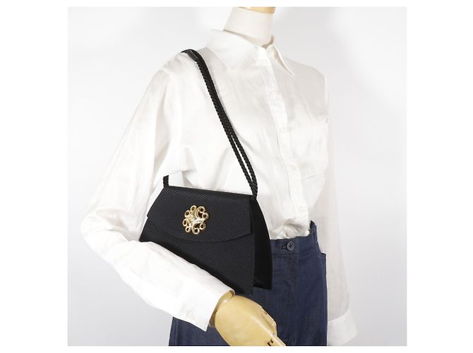 Borsa a Spalla 2 in 1 Yves Saint Laurent Nero - vista 18