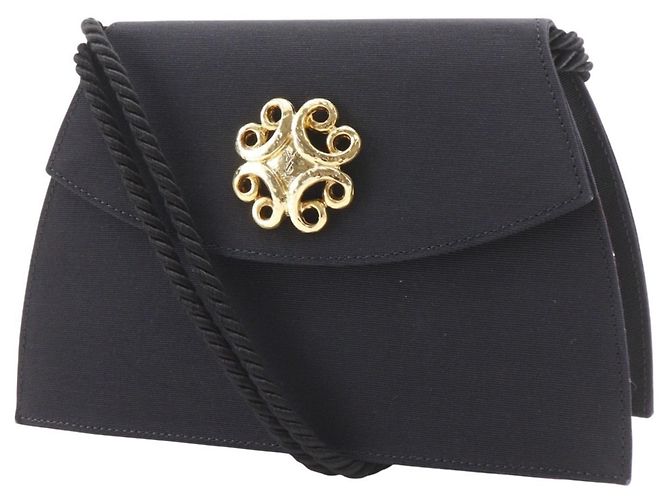 Borsa a Spalla 2 in 1 Yves Saint Laurent Nero - vista 2