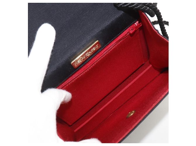 Borsa a Spalla 2 in 1 Yves Saint Laurent Nero - vista 6