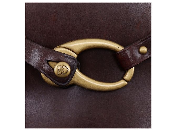 Bally braune Leder-Tote-Tasche - Ansicht 13