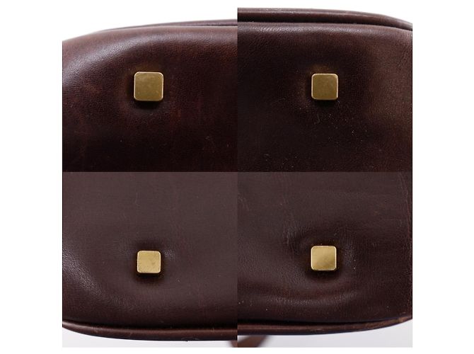 Bally braune Leder-Tote-Tasche - Ansicht 18