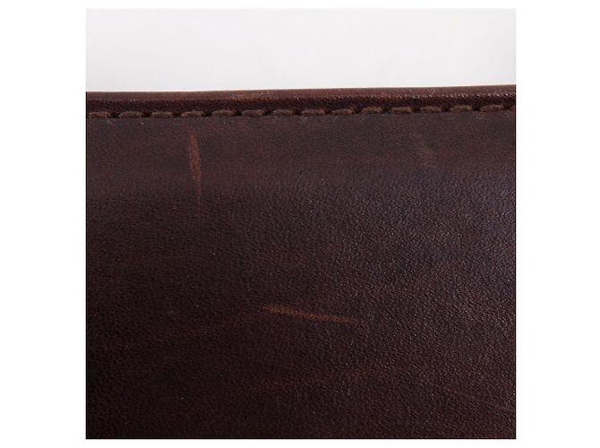 Bally braune Leder-Tote-Tasche - Ansicht 8