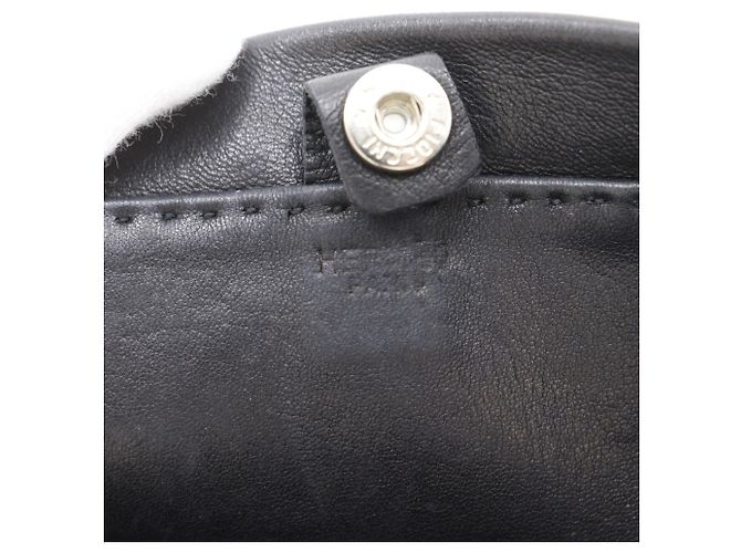 Borsa a Spalla Toudu di Hermès Nero - vista 12