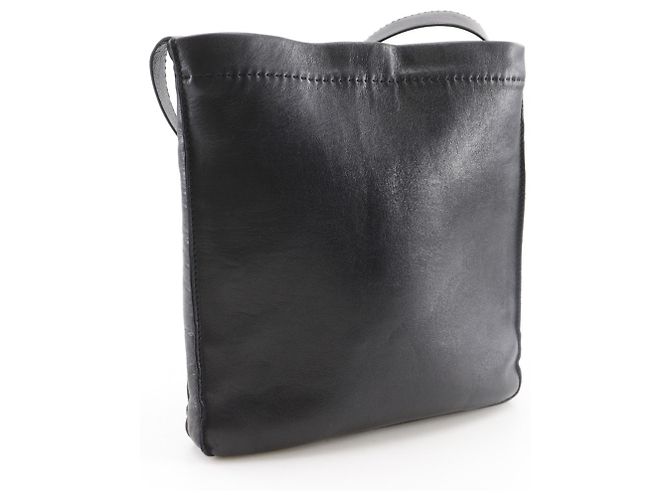 Borsa a Spalla Toudu di Hermès Nero - vista 3