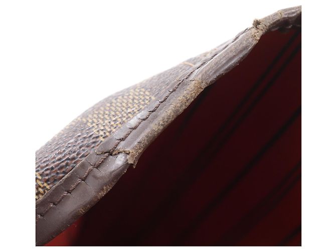 Borsa Tote Louis Vuitton Neverfull MM Marrone - vista 10