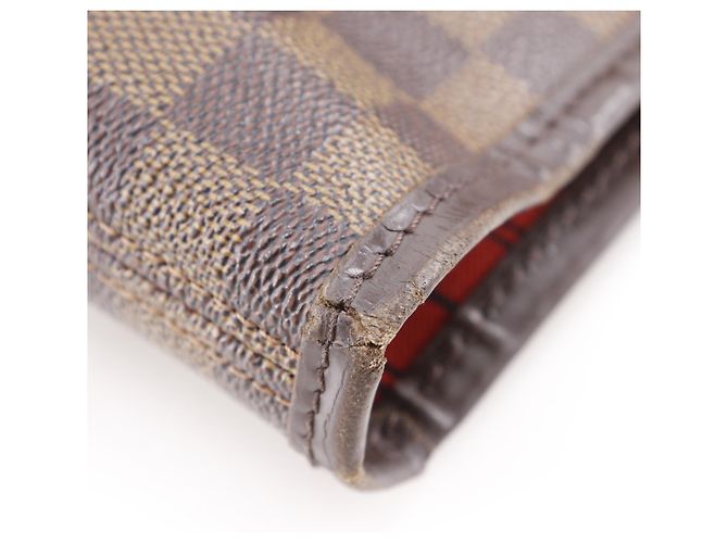 Borsa Tote Louis Vuitton Neverfull MM Marrone - vista 11