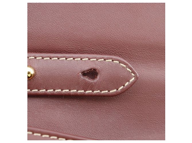 Borsa a Spalla Cartier Must Line Rosso Bordò - vista 12