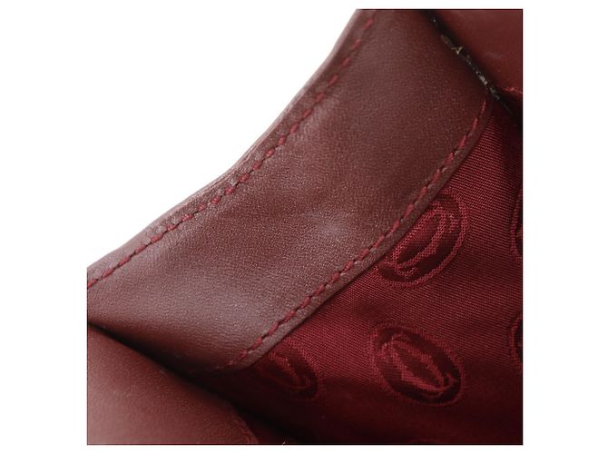 Borsa a Spalla Cartier Must Line Rosso Bordò - vista 7