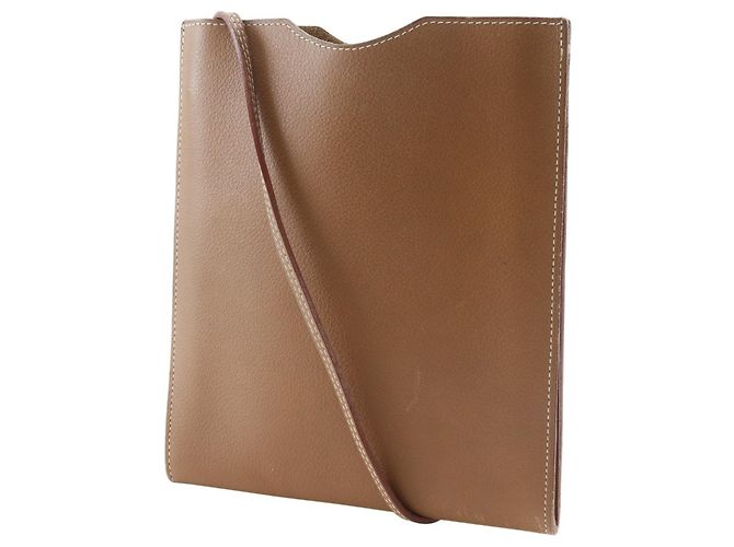 Borsa a Spalla Onimetu di Hermès Marrone - vista 2