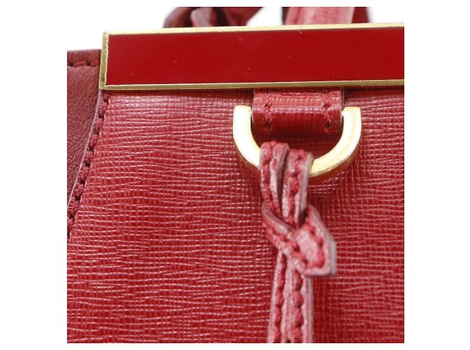 Borsa a Spalla 2 in 1 Fendi Petite a Jules Rosso - vista 12