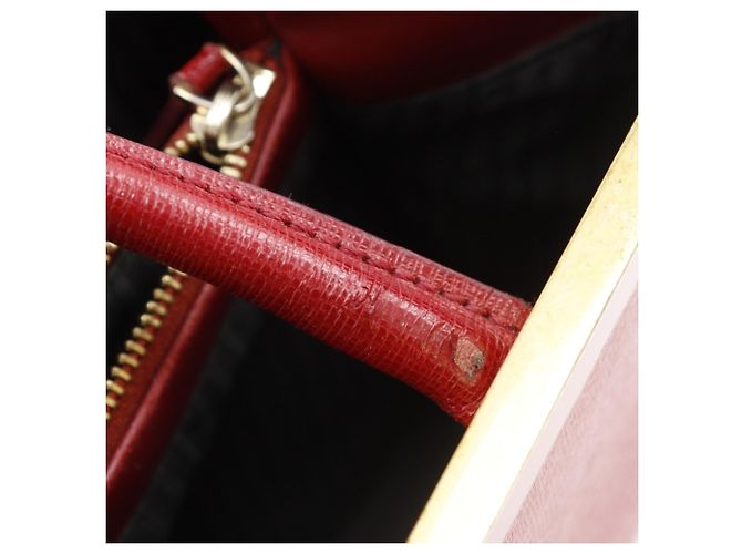 Borsa a Spalla 2 in 1 Fendi Petite a Jules Rosso - vista 16
