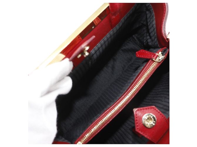 Borsa a Spalla 2 in 1 Fendi Petite a Jules Rosso - vista 7